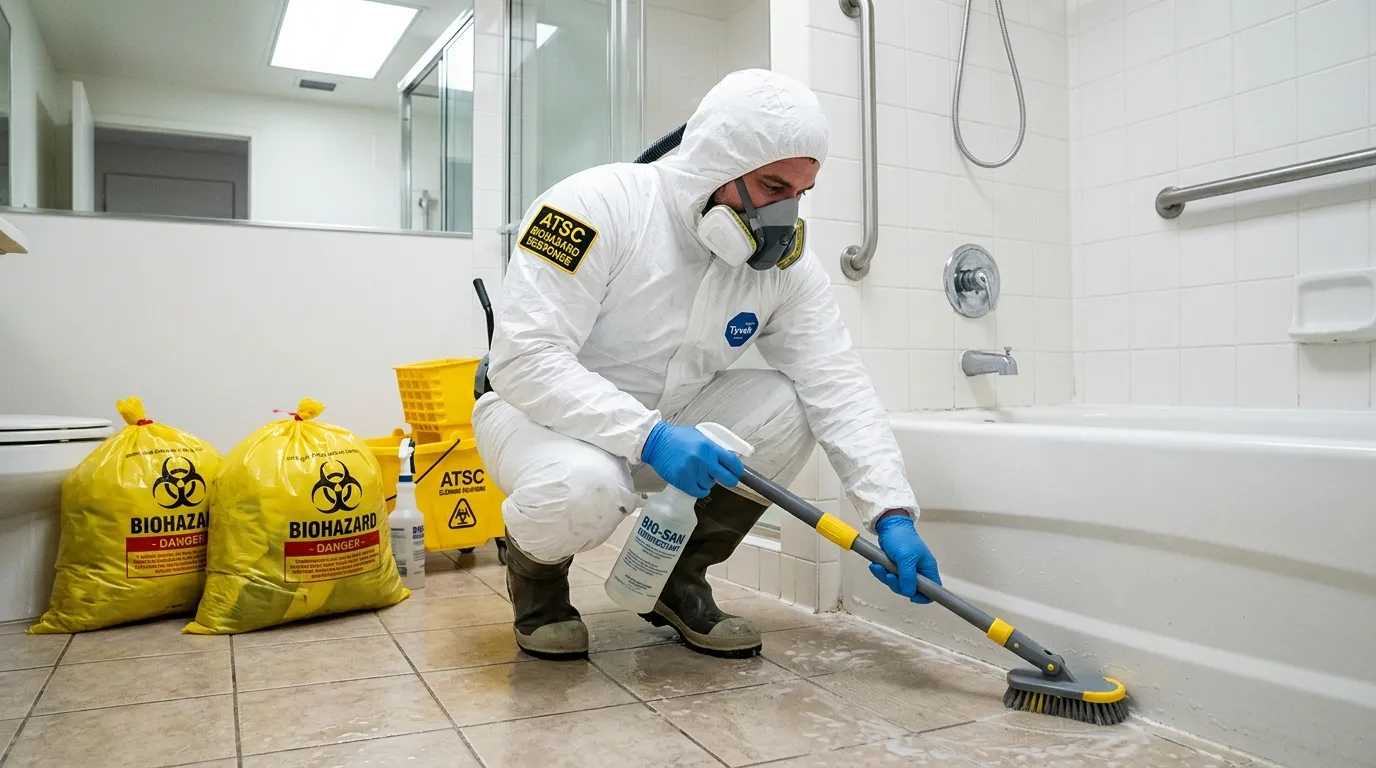 Decontamination equipment deployed for Blood Cleanup in Pasco